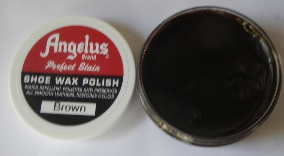 Angelus Shoe Wax Polish Brown